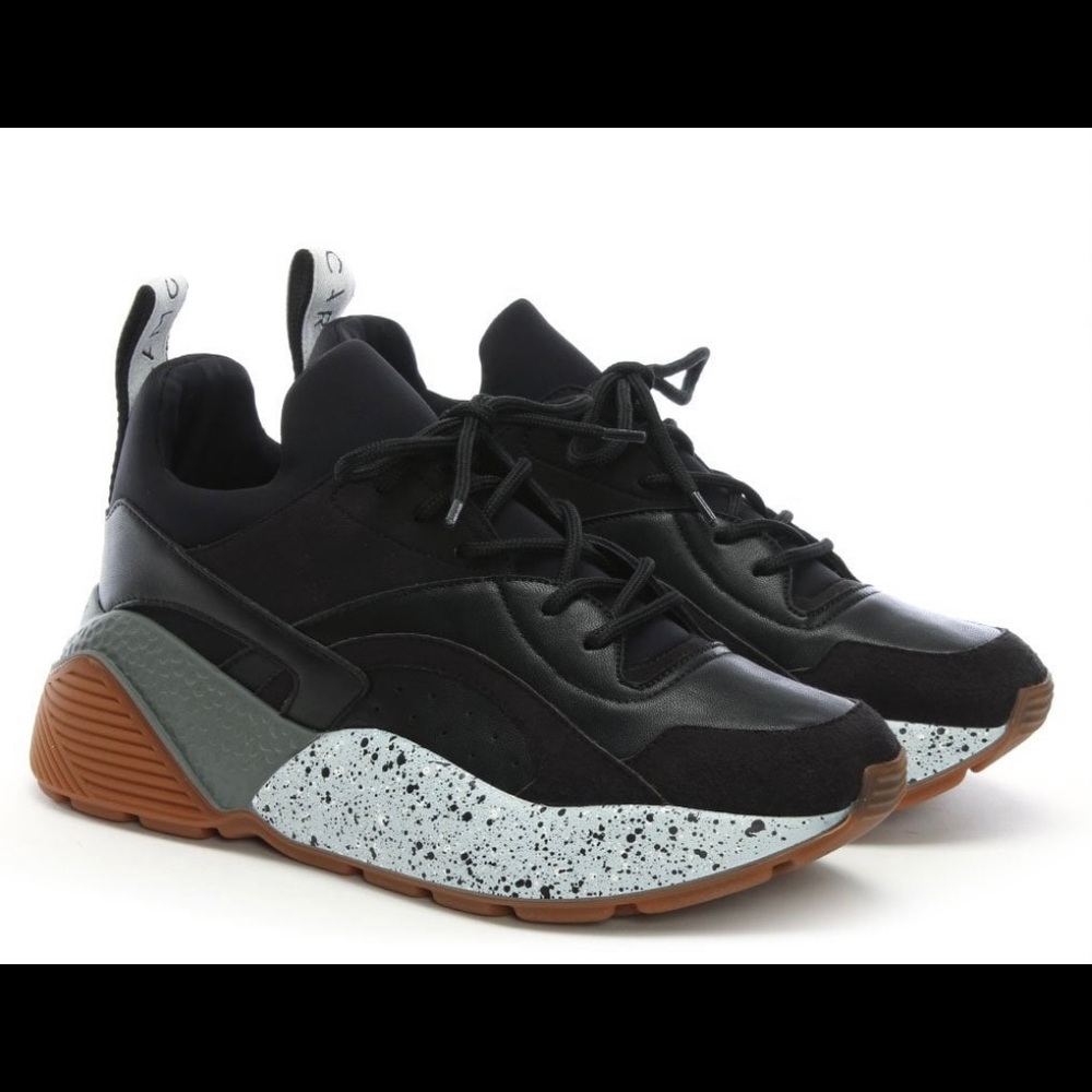STELLA McCARTNEY
Eclypse Stone Black Lace Up Trainers